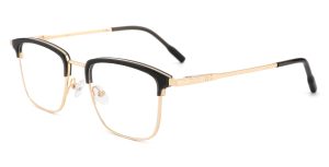 Prescription Glasses Lindsay Black Gold